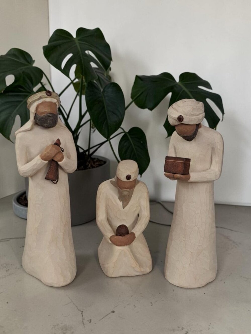2000 DEMDACO Willow Tree "The Three Wisemen" Set by Susan Lordi Men Figurines